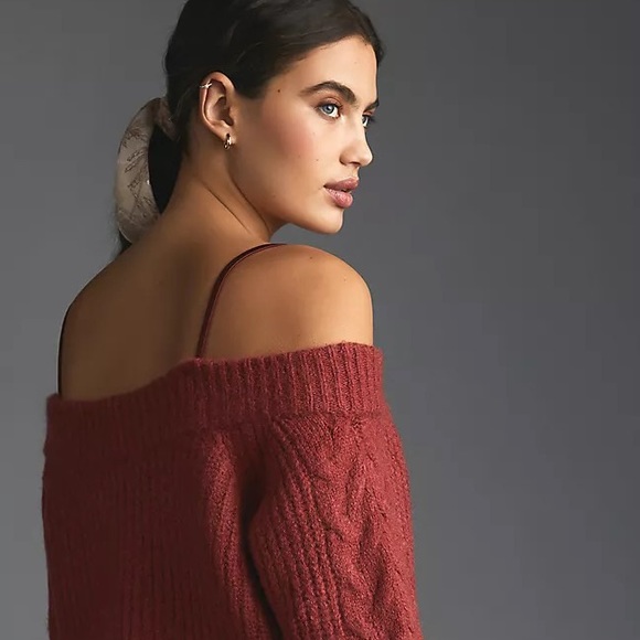 Anthropologie Mare Mare Layered Sweater & Slip Midi Dress - Picture 8 of 15